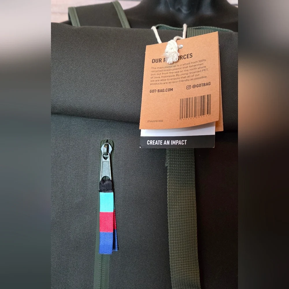 GOT BAG Roll-Top Backpack NWT